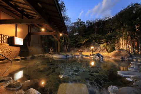 庭園大野天風呂